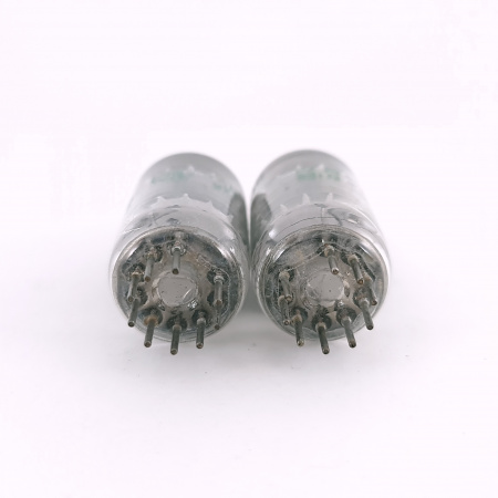 2 X JAN 5814A GENERAL ELECTRIC TUBE. 1960s PROD. MATCHED PAIR. USED. 12. CH167