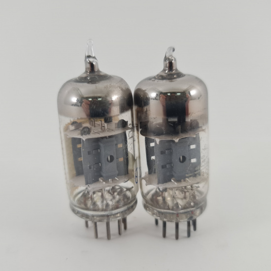 2 X ECC82 TUBE. 1960s MINIWATT...
