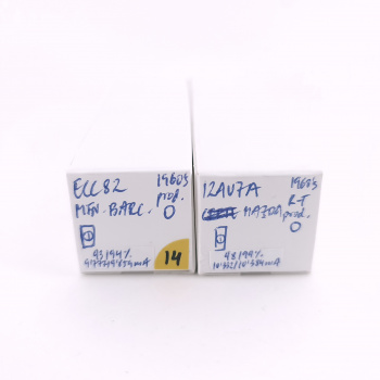 2 X ECC82 TUBE. 1960s...
