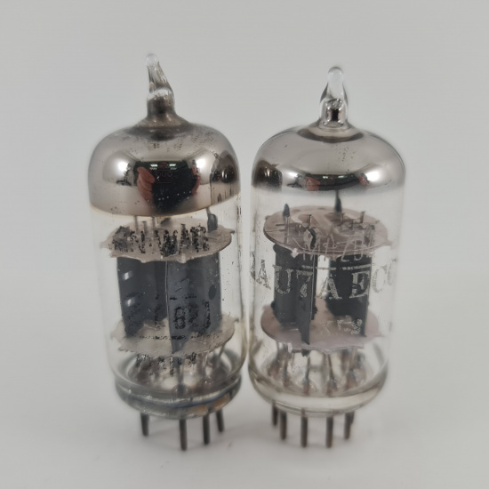 2 X ECC82 TUBE. 1960s MINIWATT...