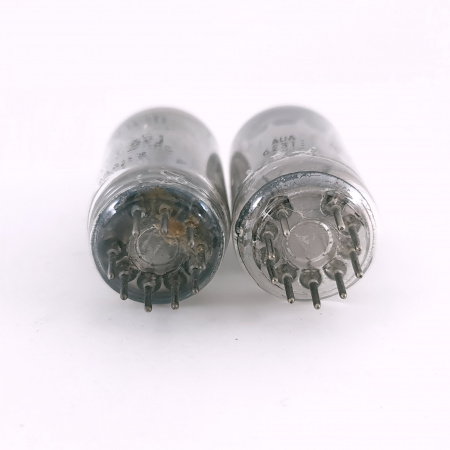 2 X ECC82 TUBE. 1960s MINIWATT BARCELONA PROD. MATCHED PAIR. USED. 14. CH167