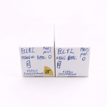 2 X ECC82 TUBE. 1960s...