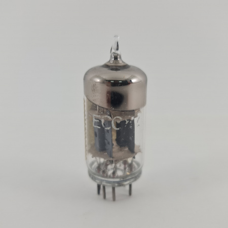 1 X ECC82 MINIWATT BARCELONA TUBE. 1960s PROD. USED. 17. CH167