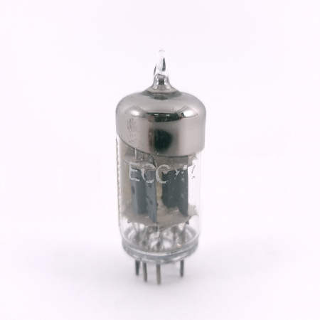 1 X ECC82 MINIWATT BARCELONA TUBE. 1960s PROD. USED. 17. CH167