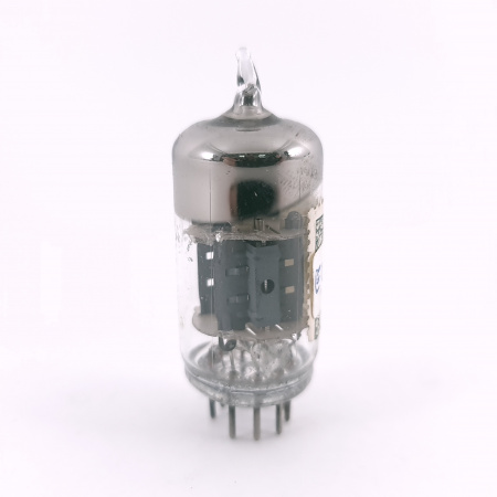 1 X ECC82 MINIWATT BARCELONA TUBE. 1960s PROD. USED. 17. CH167