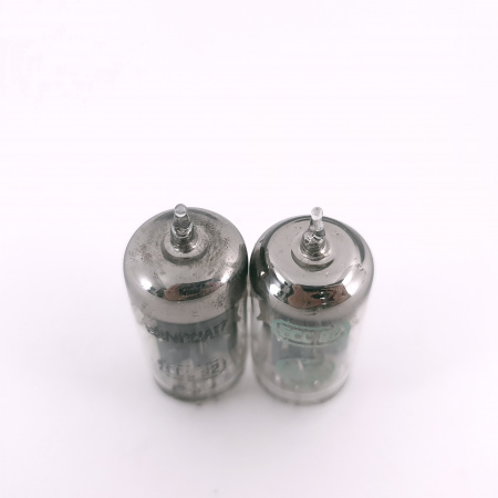 2 X ECC82 MINIWATT BARCELONA TUBE. 1960s PROD. MATCHED PAIR. 18. CH167