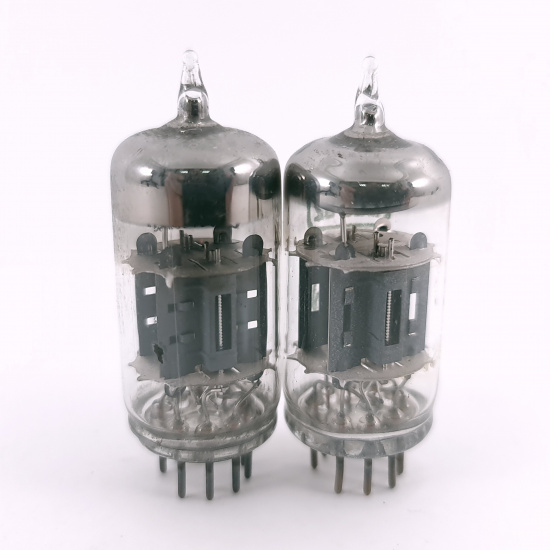 2 X ECC82 MINIWATT BARCELONA TUBE....