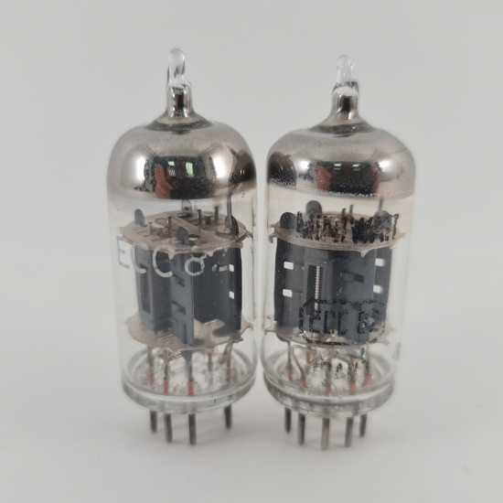 2 X ECC82 MINIWATT BARCELONA TUBE....