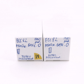 2 X ECC82 MINIWATT...