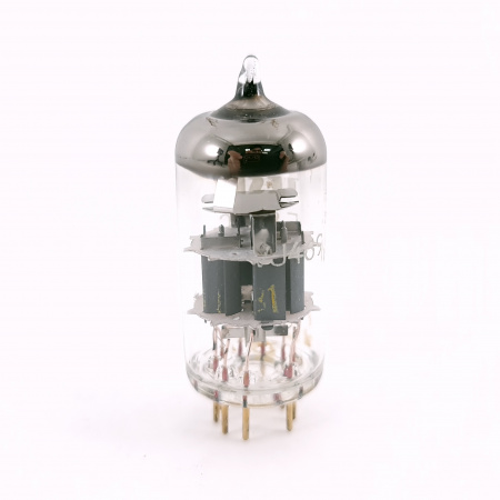 1 X E88CC TESLA TUBE. 1960s PRODUCTION. GOLD PIN. 21. CH167