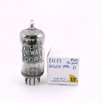 1 X ECC83 PHILIPS-MINIWATT...