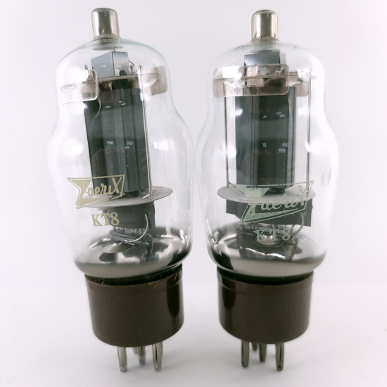 2 X KT8 ZAERIX TUBE. RUSSIAN PROD....
