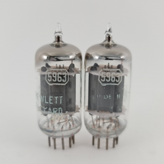 2 X 5963 HP TUBE. 1950s RCA PROD....