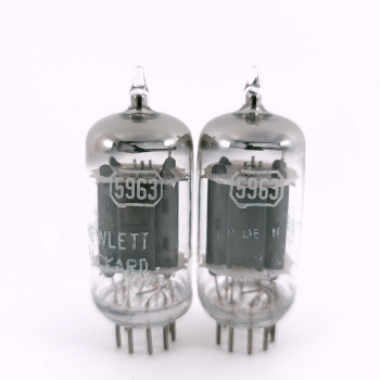 2 X 5963 HP TUBE. 1950s RCA... 2