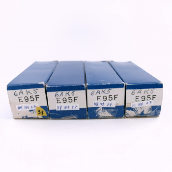 4 X E95F / 6AK5 MINIWATT...