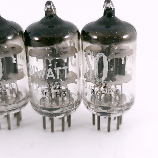 4 X E95F / 6AK5 MINIWATT TUBE. 1960s...