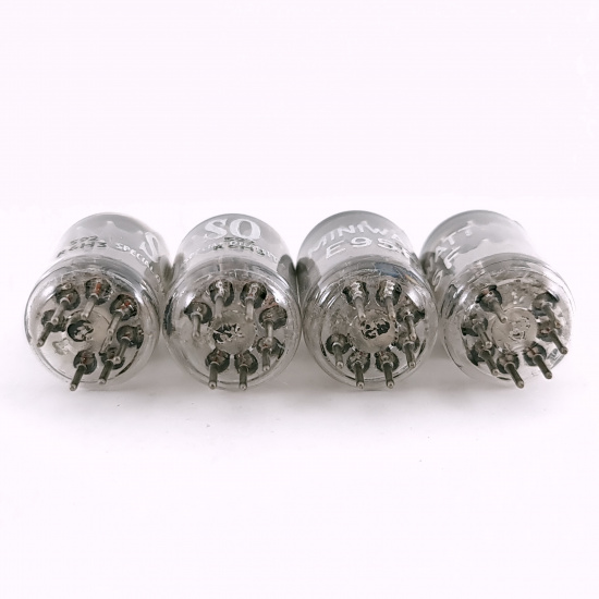 4 X E95F / 6AK5 MINIWATT TUBE. 1960s...