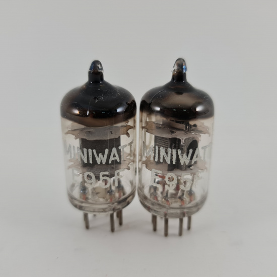 2 X E95F MINIWATT TUBE. 1960s PROD....