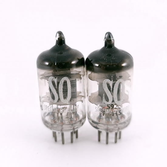 2 X E95F MINIWATT TUBE. 1960s PROD....