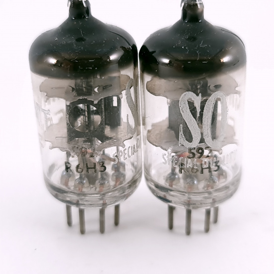 2 X E95F MINIWATT TUBE. 1960s PROD....
