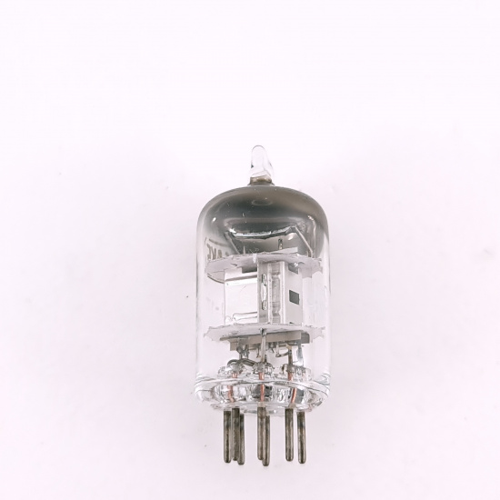 1 X 6AK5 RCA TUBE. 1950s PROD. CHROME...