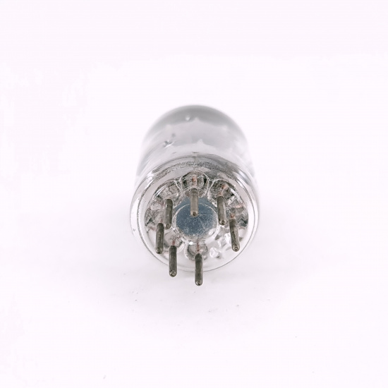 1 X 6AK5 RCA TUBE. 1950s PROD. CHROME...