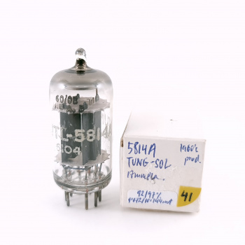 1 X 5814A TUNG-SOL TUBE....