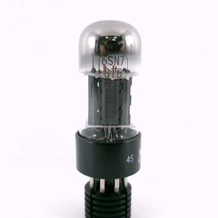 1 X 6SN7GTB NEC TUBE. 1960s JAPAN PROD. COPPER RODS. 44. CH167