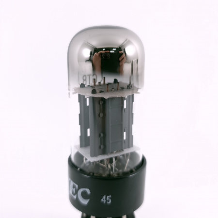 1 X 6SN7GTB NEC TUBE. 1960s JAPAN PROD. COPPER RODS. 44. CH167