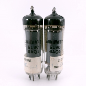 2 X 6AQ5 / EL90 MINIWATT... 2