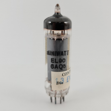 1 X 6AQ5 / EL90 MINIWATT BARCELONA TUBE. 1950s LAMPARA Z PROD. 47. CH167