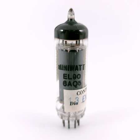 1 X 6AQ5 / EL90 MINIWATT BARCELONA TUBE. 1950s LAMPARA Z PROD. 47. CH167