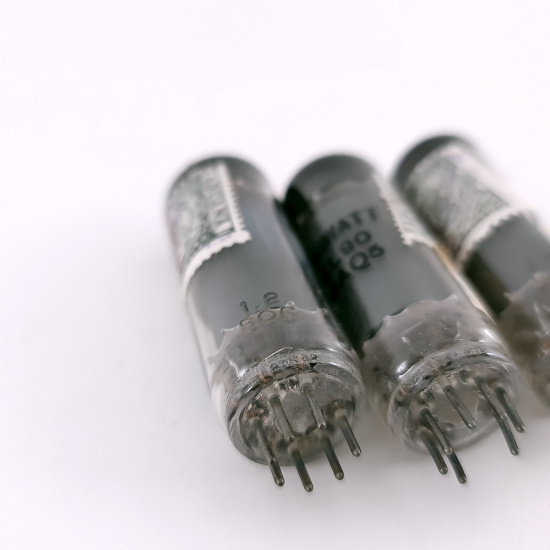 3 X 6AQ5 / EL90 MINIWATT BARCELONA...