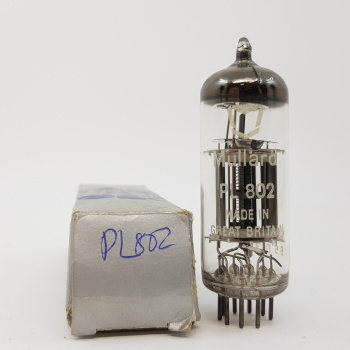 1 X PL802 MULLARD TUBE....