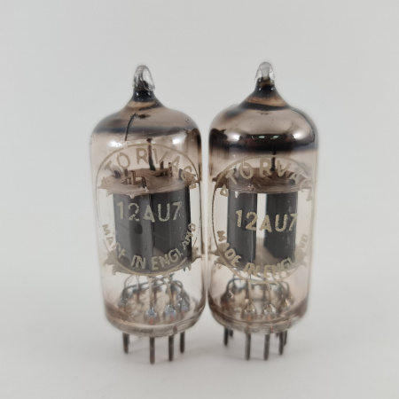 2 X ECC82 TORVAC TUBE. 1960s MULLARD PROD. USED. 55. CH167