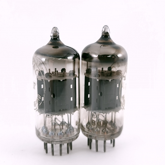 2 X ECC82 TORVAC TUBE. 1960s MULLARD...