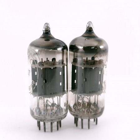 2 X ECC82 TORVAC TUBE. 1960s MULLARD PROD. USED. 55. CH167