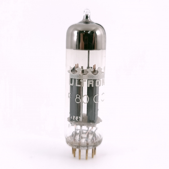 1 X E80CC ULTRON TUBE. 1960s PHILIPS...