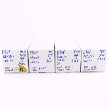 4 X E80F TUBE. 1960s...