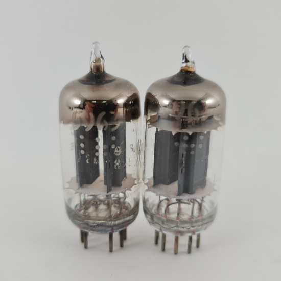 2 X 5963 GENERAL ELECTRIC TUBE. 1950s...