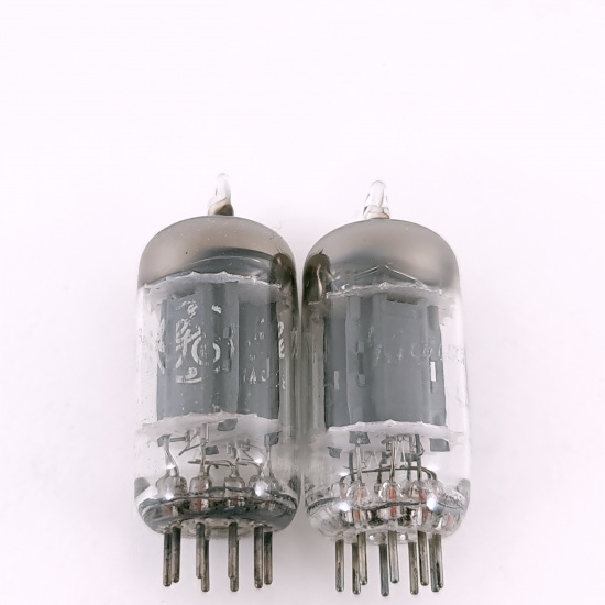 2 X 5963 GENERAL ELECTRIC TUBE. 1950s...