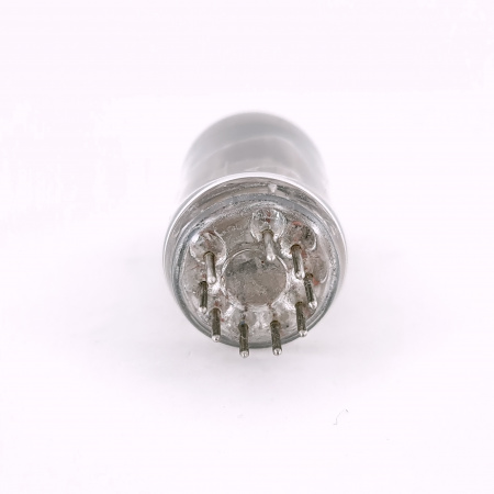 1 X 7025 / 12AX7WA SOVTEK TUBE. 2000s PROD. CHROME PLATES. 3M. USED. 60. CH167