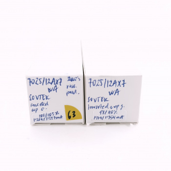 2 X 7025 / 12AX7WA SOVTEK...
