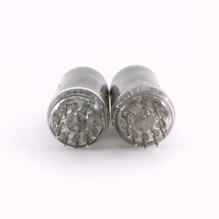 2 X 7025 / 12AX7WA SOVTEK TUBE. 2000s PROD. 3M. MATCHED PAIR. USED. 64. CH167