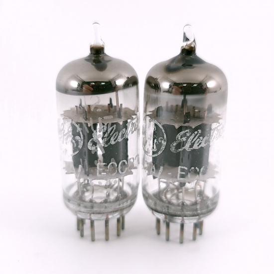 2 X 12AU7A GENERAL ELECTRIC TUBE....