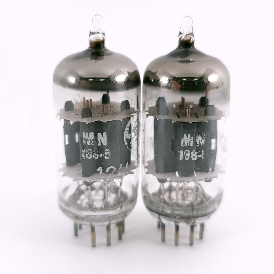 2 X 12AU7A GENERAL ELECTRIC TUBE....