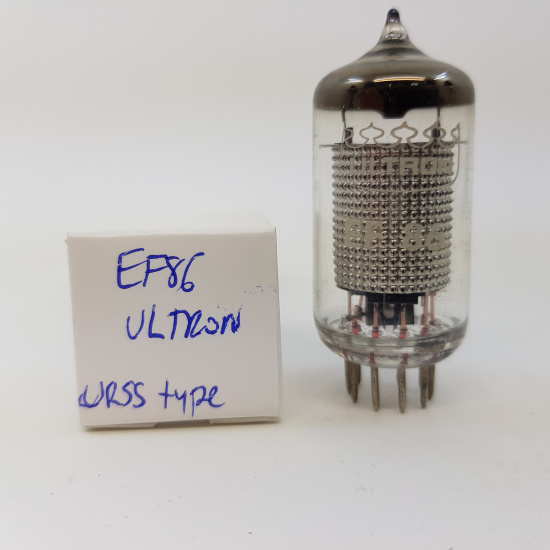 1 X EF86 ULTRON TUBE. USED A FEW HOURS. RC130