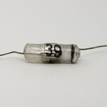 STYROFLEX CAPACITOR 39PF 630V 1% NOS 1PC. C408U1F210921