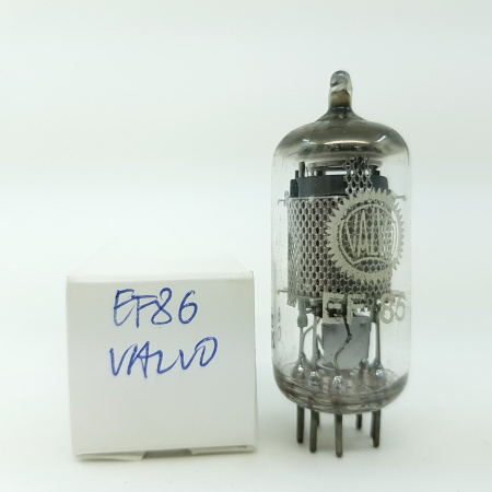 1 X EF86 VALVO TUBE. USED A FEW HOURS. RC130