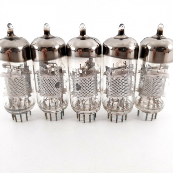 5 X EF183 / 6EH7 TELEFUNKEN TUBE. 1950s Siemens und Halske PROD. MATCHED1 CH131